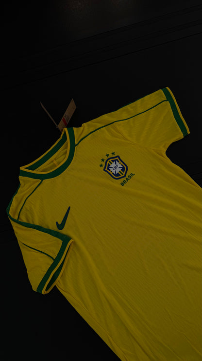 Nike Brazil 1998 Home Kit – Classic Ronaldo Era Shirt