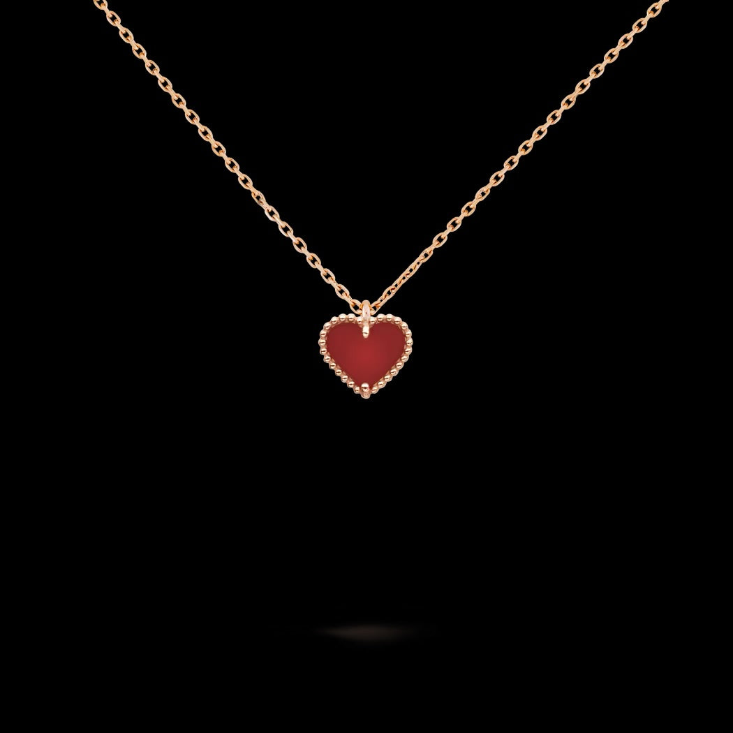 Elegant Red Heart Pendant Necklace – Premium Quality & Timeless Shinelegant Red Heart Pendant Necklace – Premium Quality & Timeless Shine