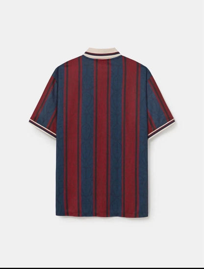 Barcelona 125th Anniversary Oversized Polo Shirt New Retro Design