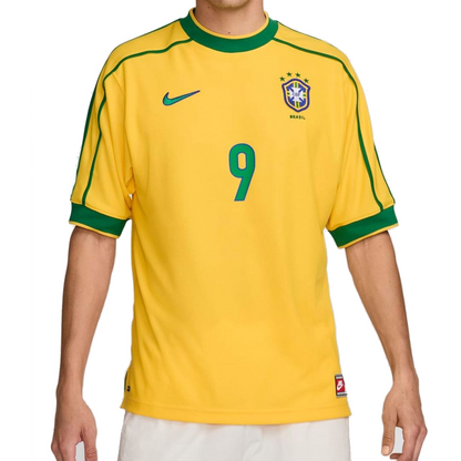 Nike Brazil 1998 Home Kit – Classic Ronaldo Era Shirt